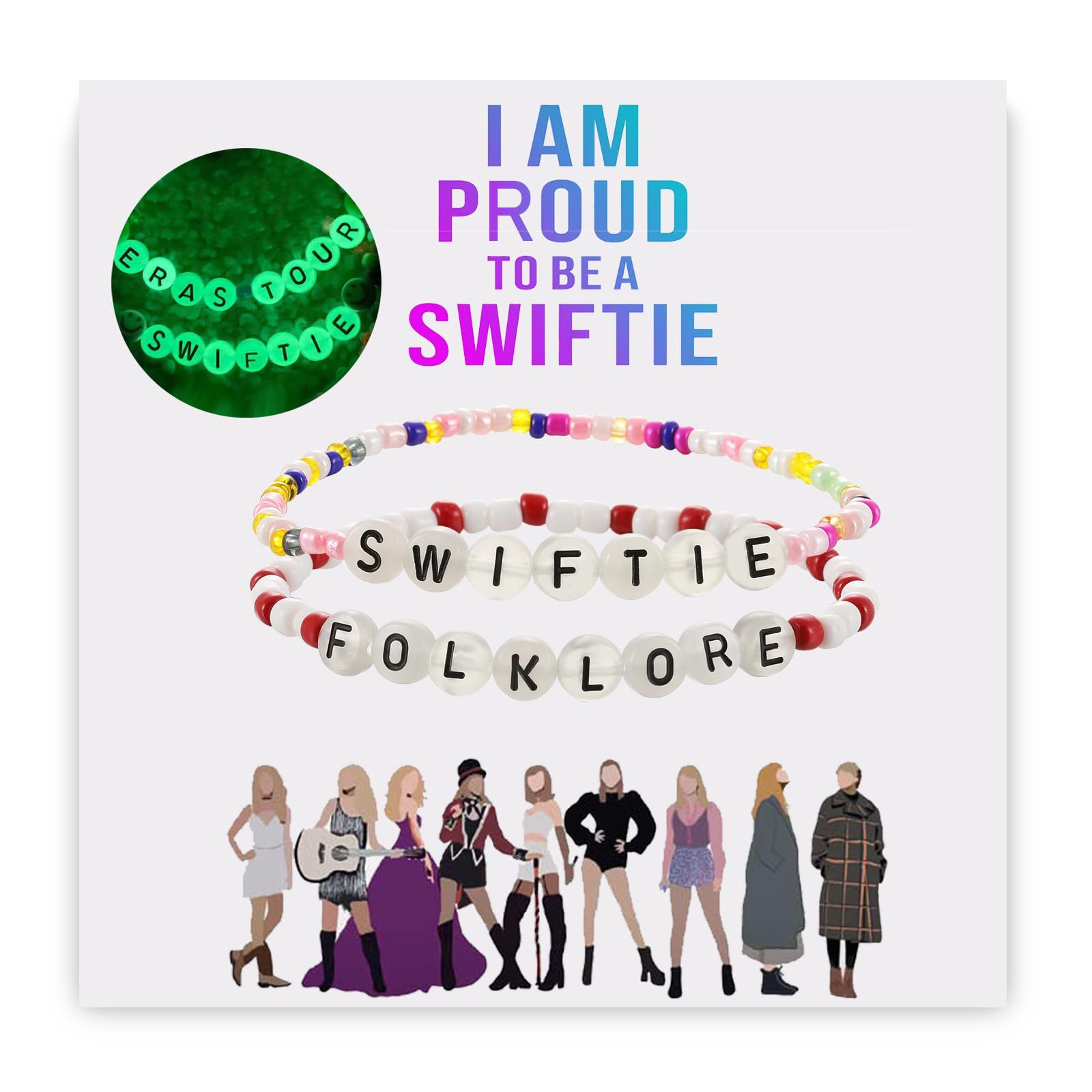 11:SWIFTIE FOLKLORE Bracelet Card