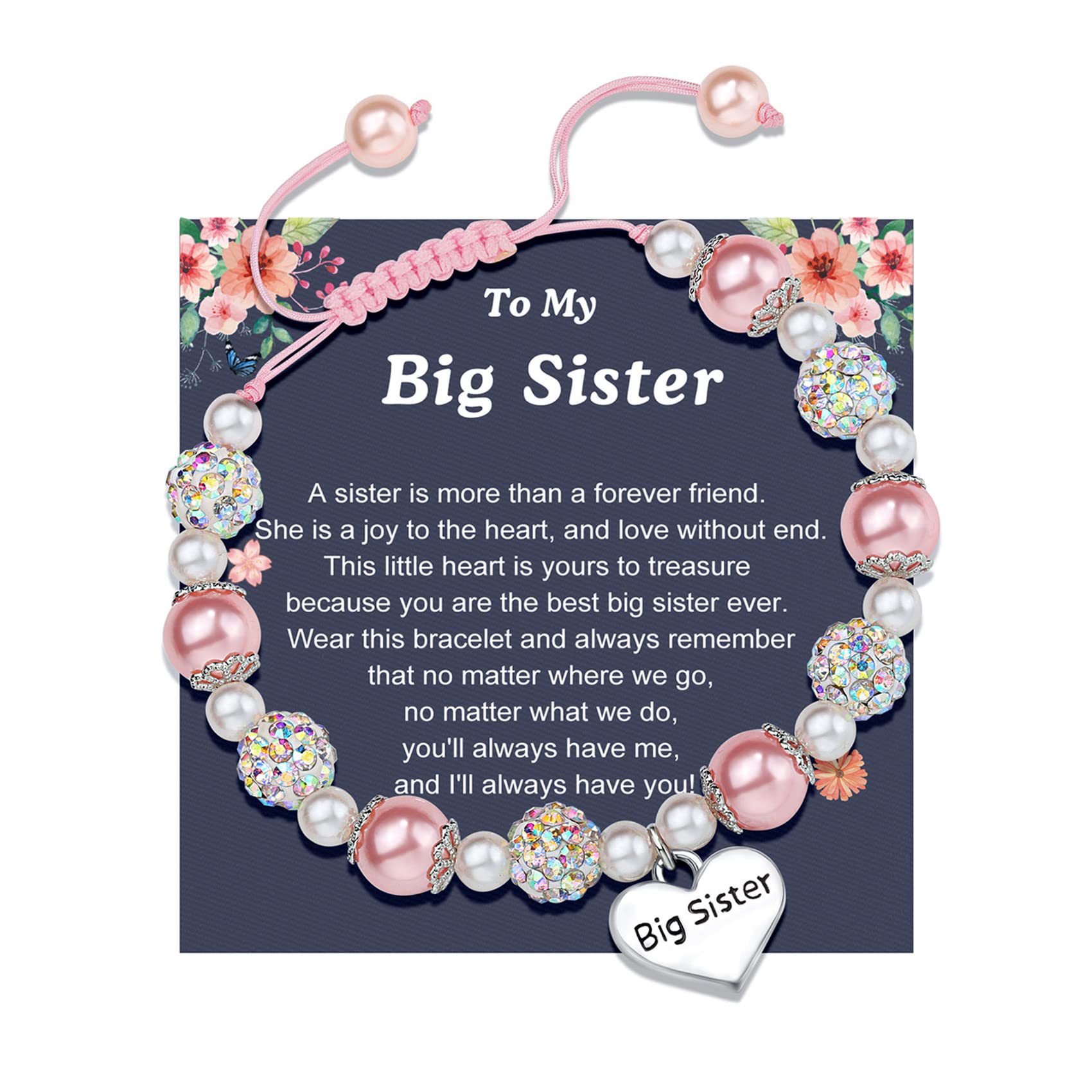 5:Red Shambhala Bracelet Big Sister Card