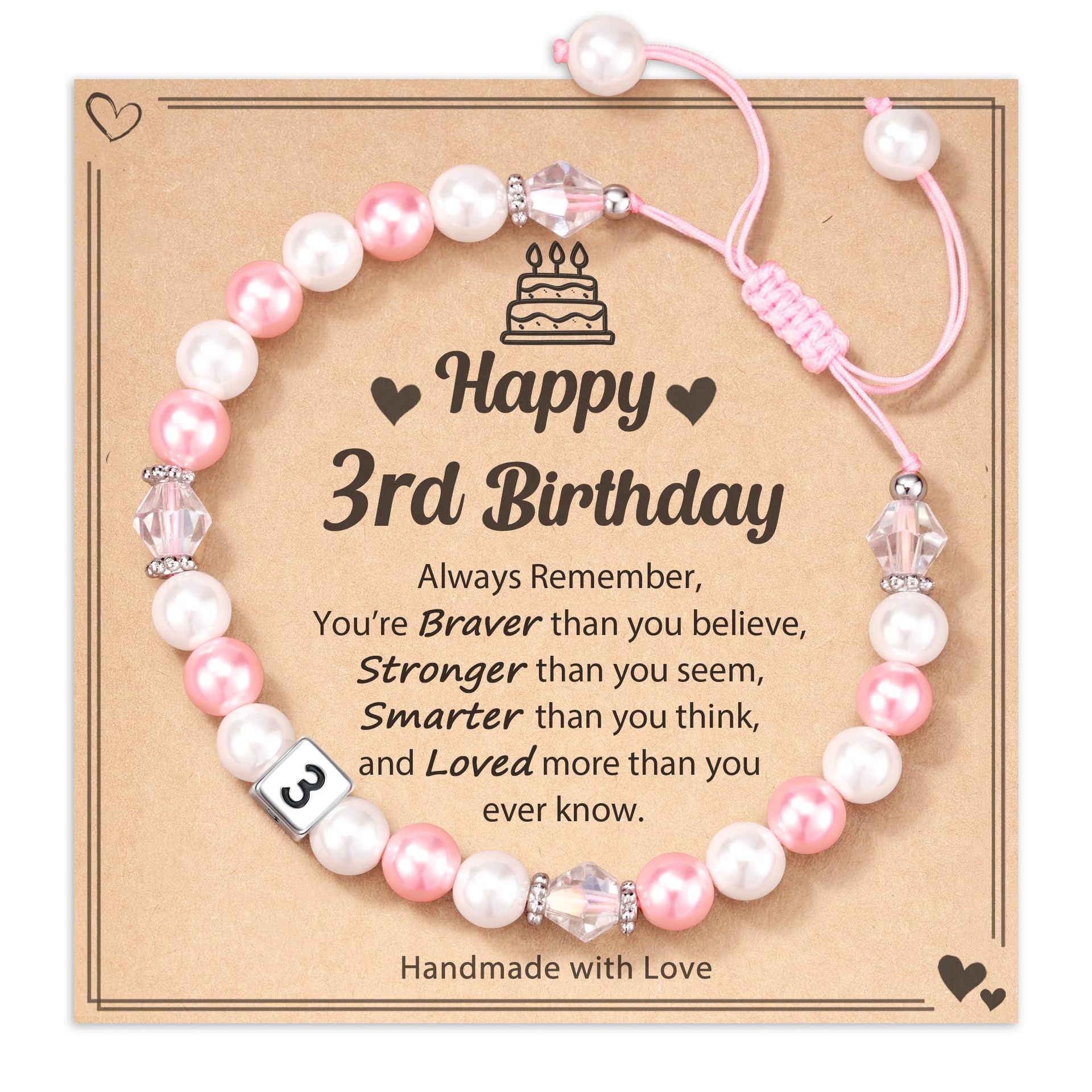 2:Pearl Bracelet Happy3 Card