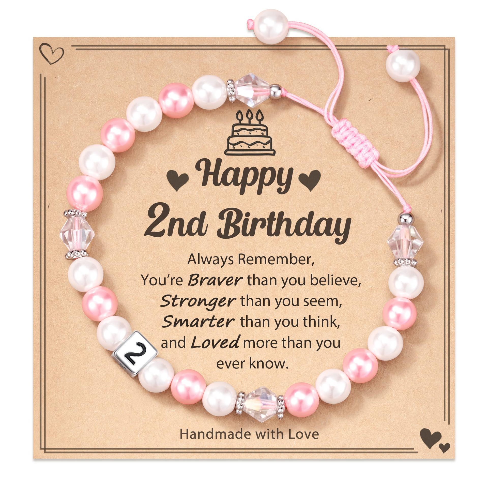 3:Pearl Bracelet Happy2 Card
