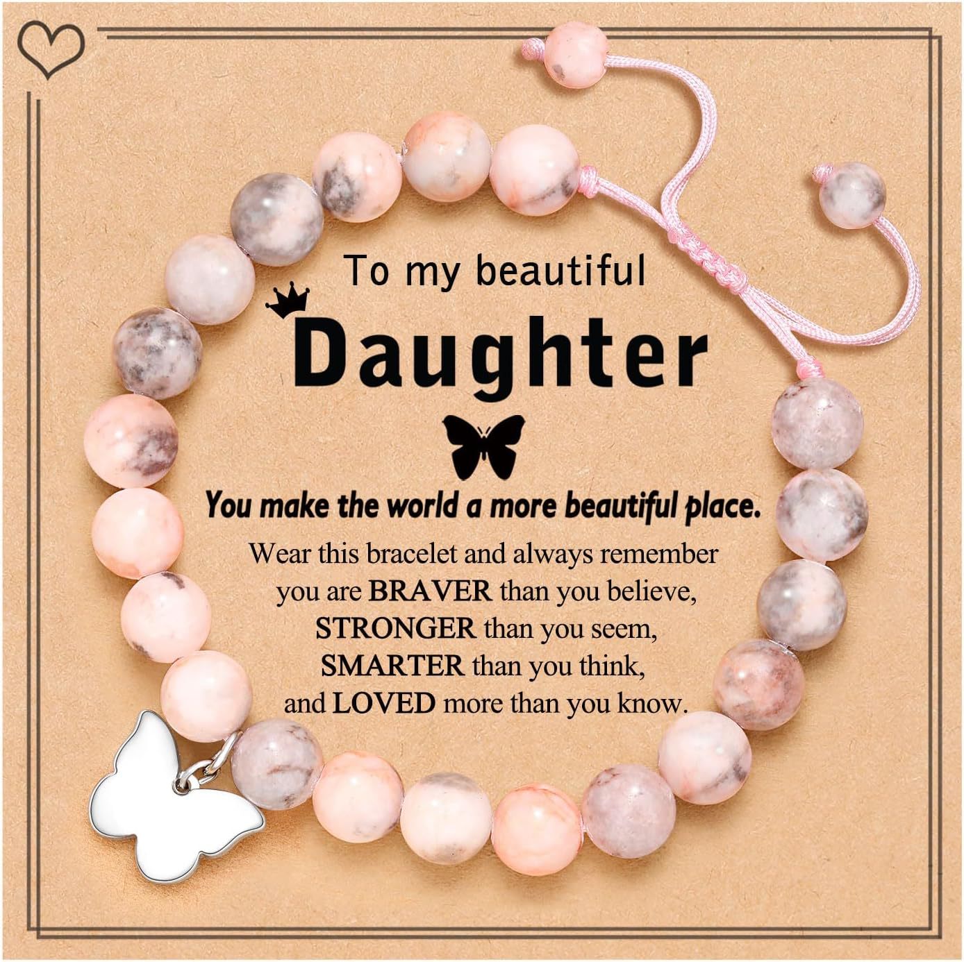 28:Pink Zebra Butterfly Card 14