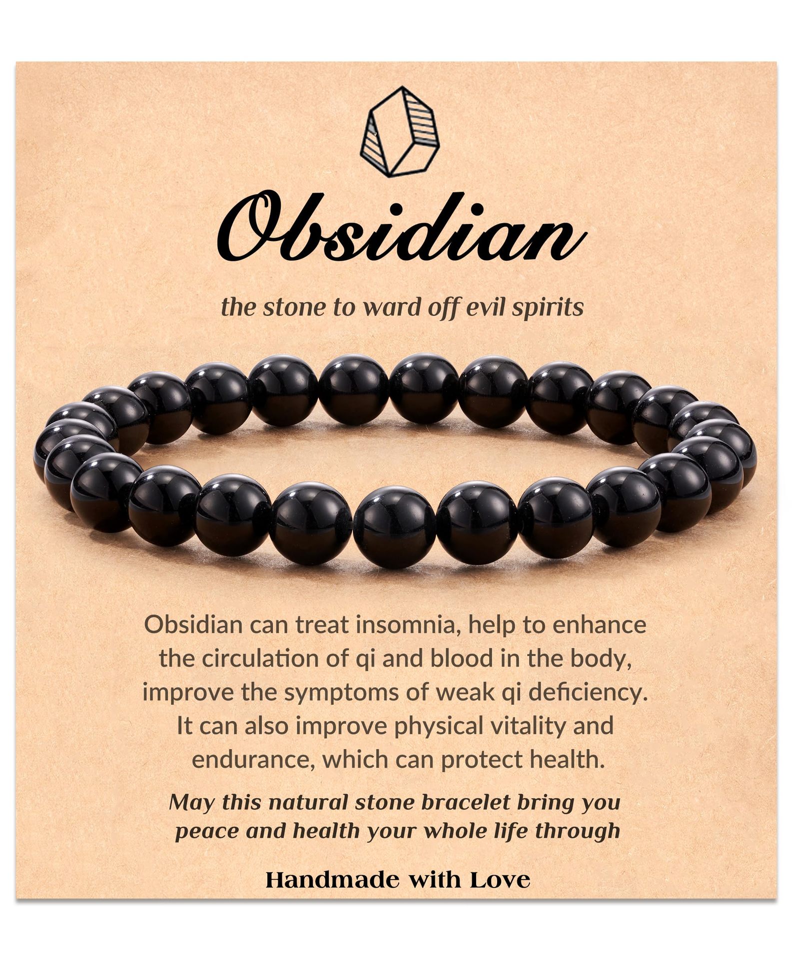 Bright Blackstone Bracelet Card