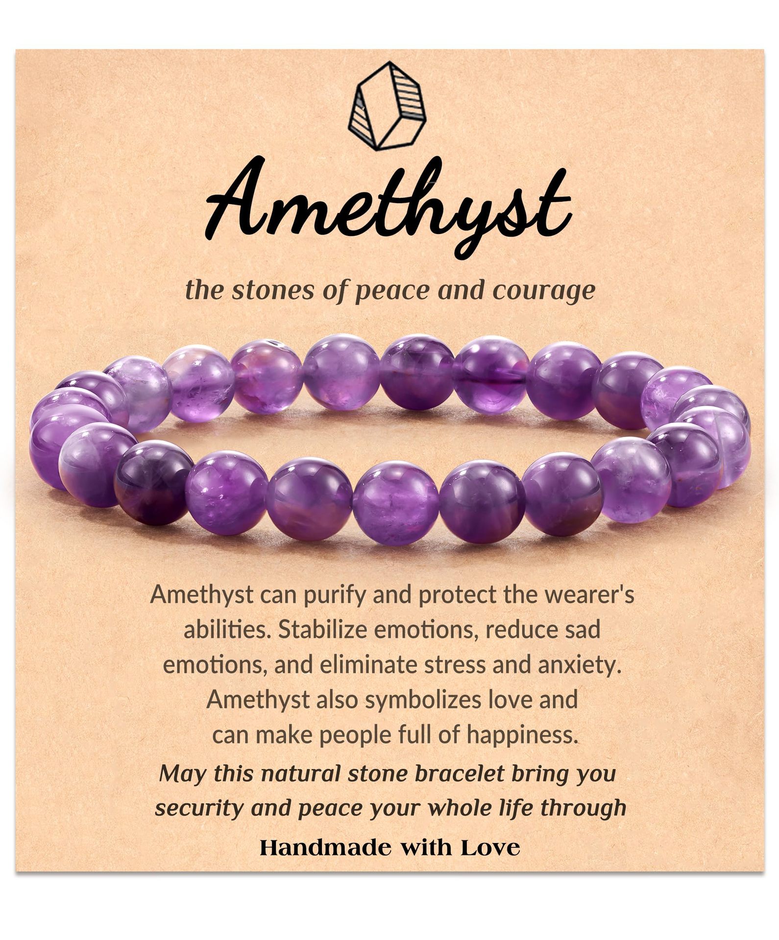 Amethyst Bracelet Card