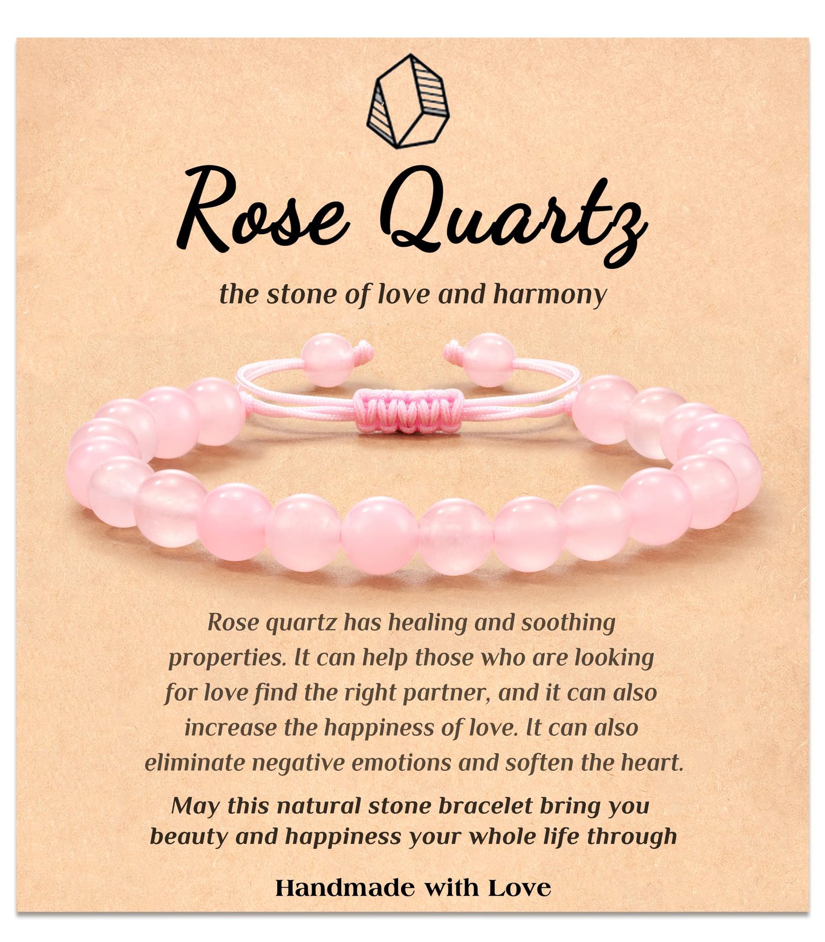 6:Pink jade bracelet card