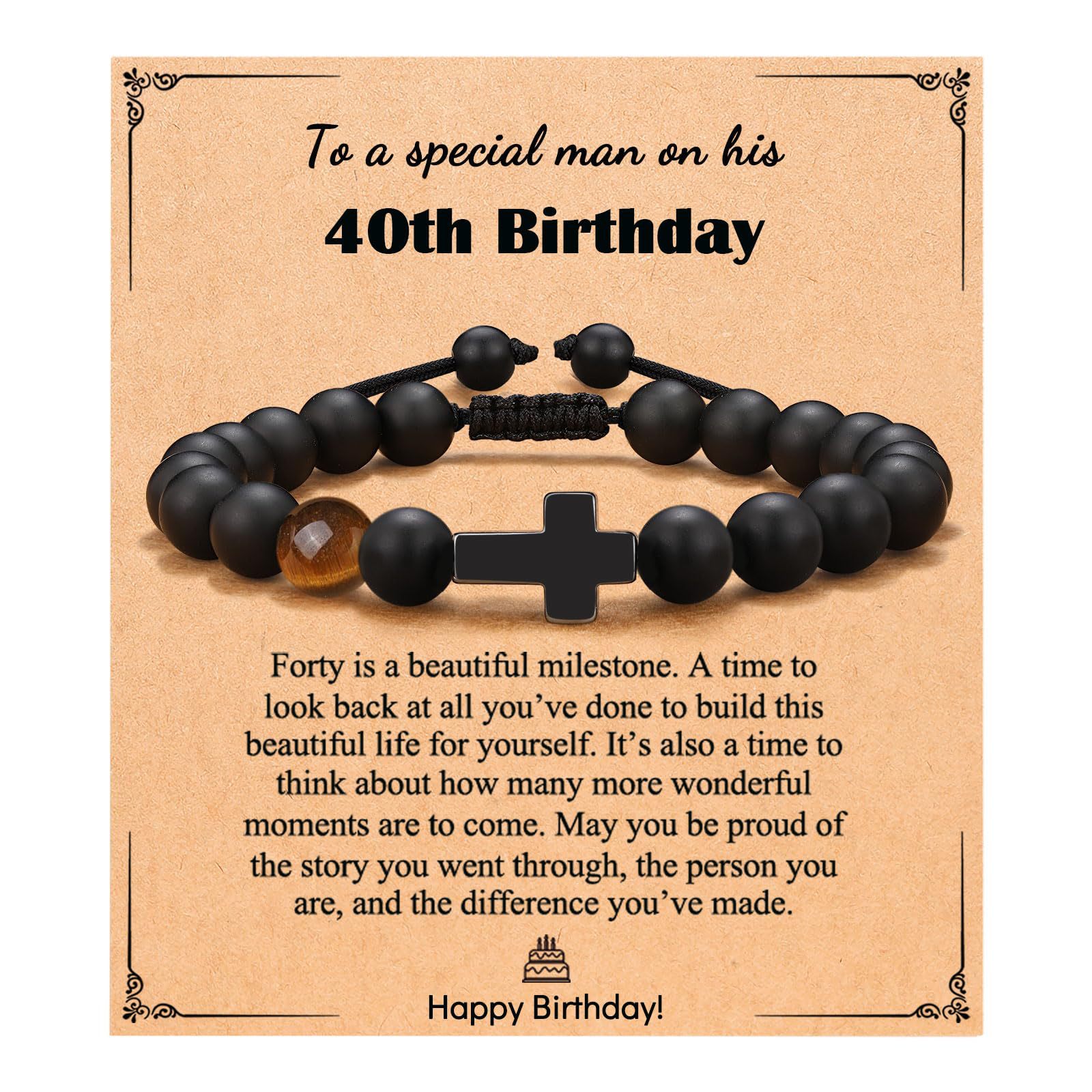 3:Cross Bracelet Card Birthday 40