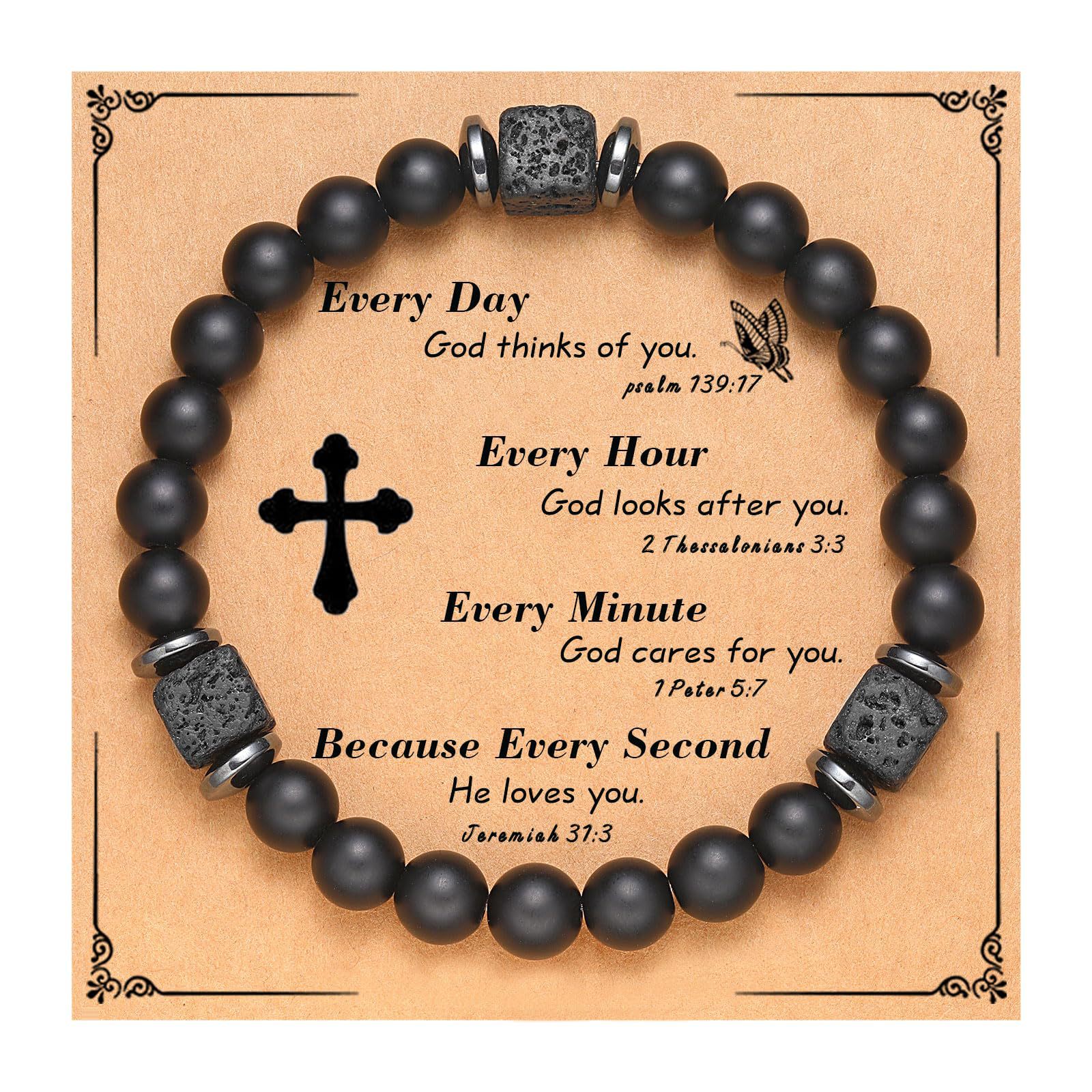 7:Volcanic Stone Bracelet Because Euery Second Card