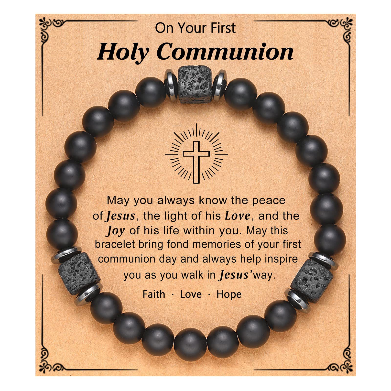 26:Volcano Stone Bracelet Cross Card 2