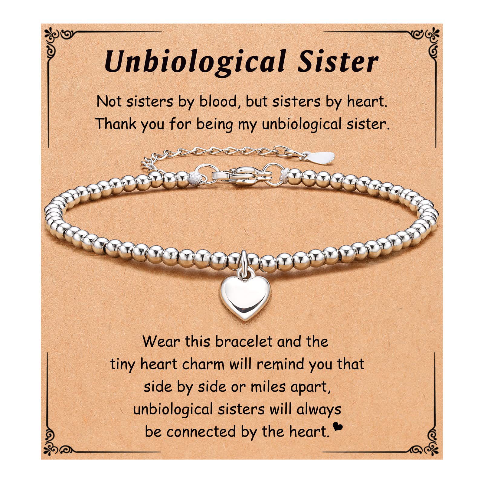 9:Bracelet Card UnbiologicalSister
