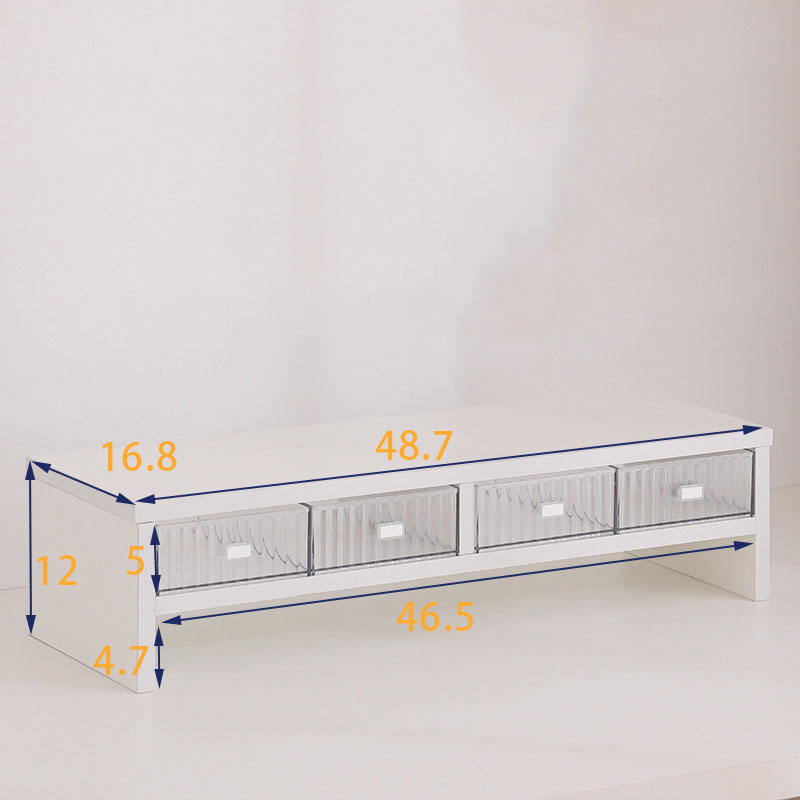 Two-layer White  4 transparent inner shells