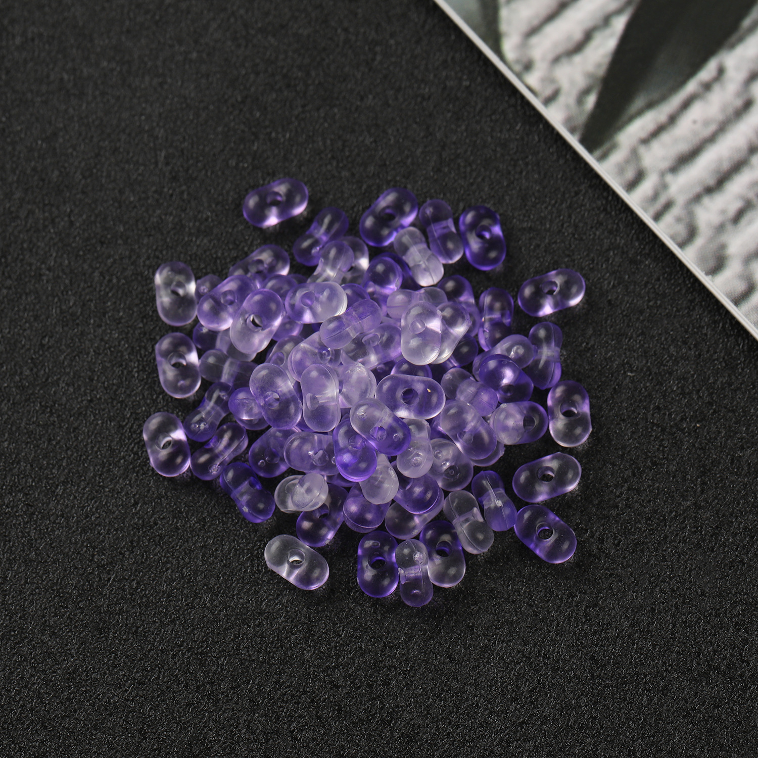 Purple white 10g/pack 200 pieces approx