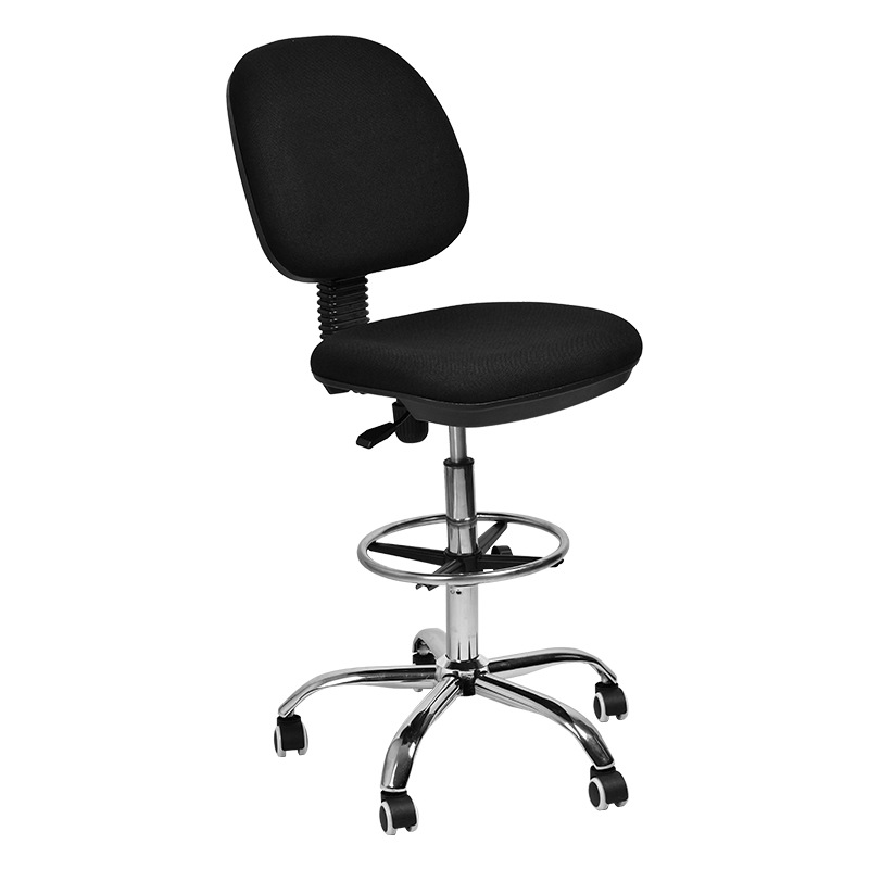 Black without armrest   pedal ring