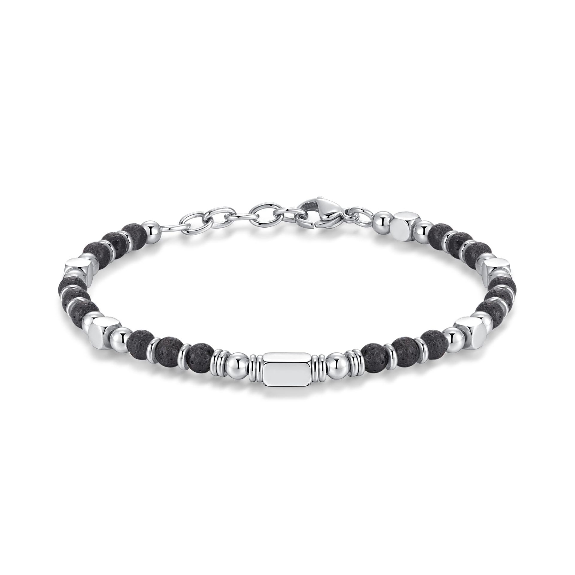 Volcano Stone-Silver