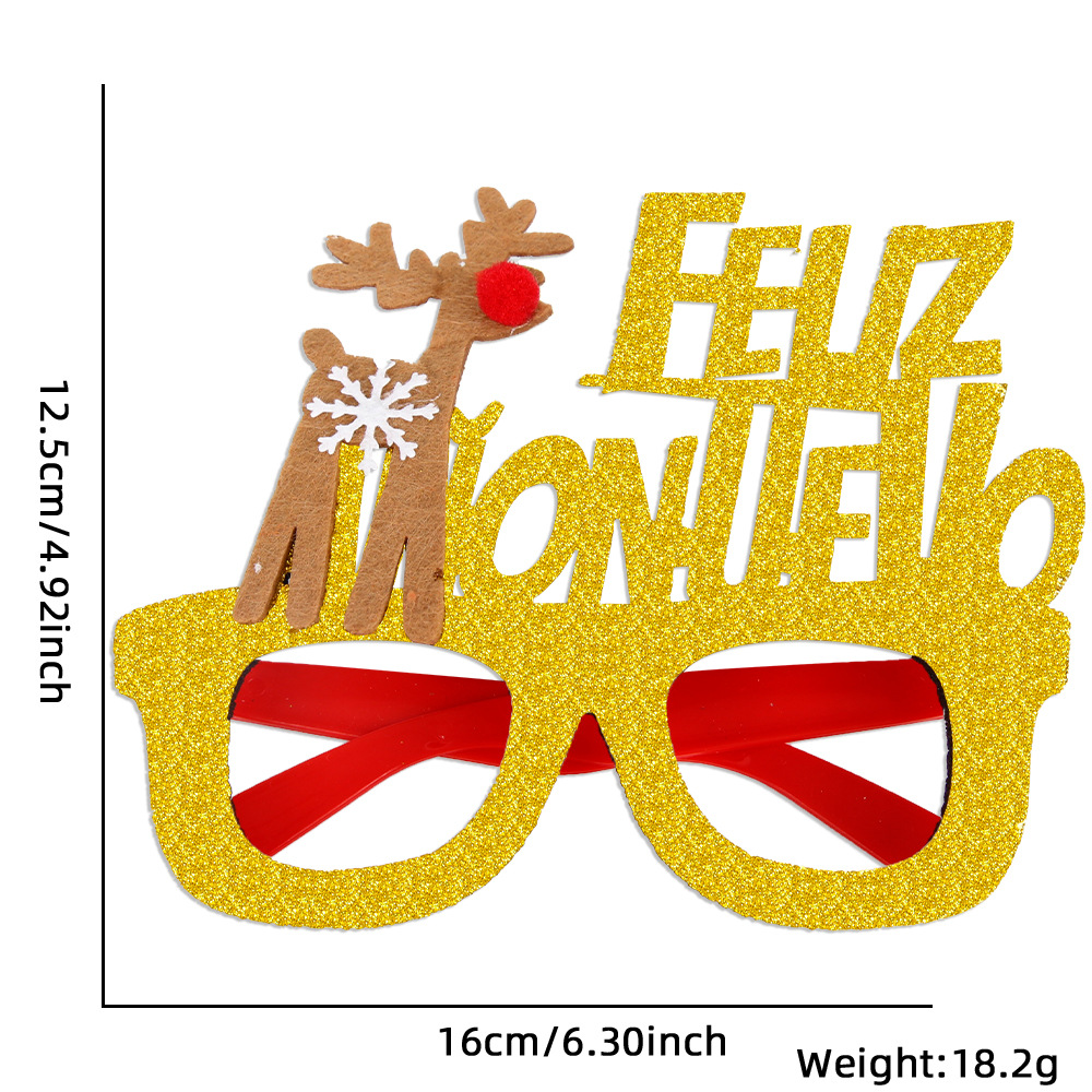Elk letter glasses