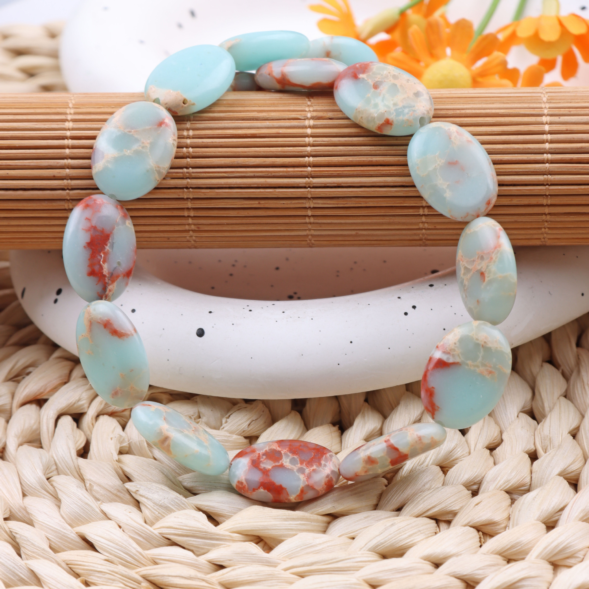 Snakeskin stone