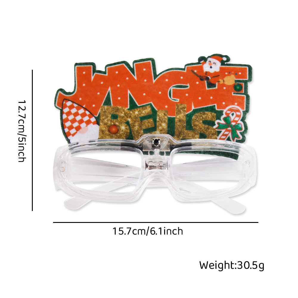 Christmas glasses D