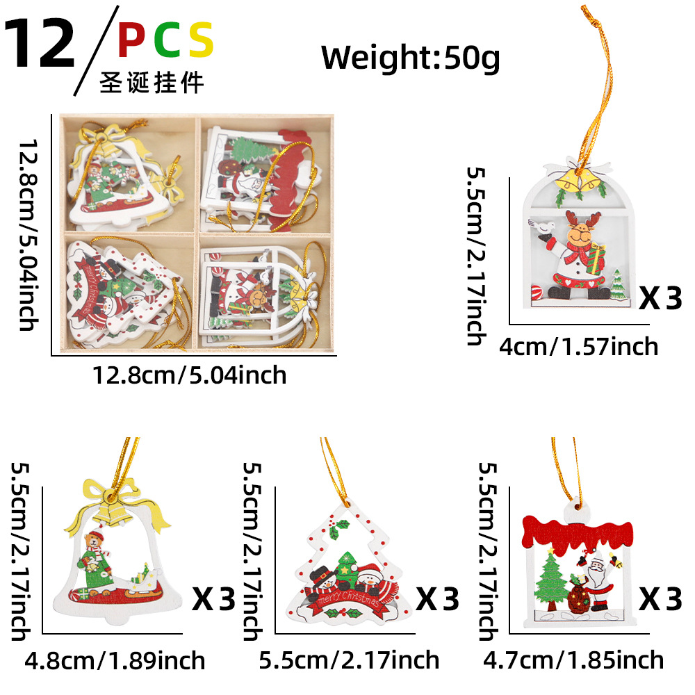 Elk snowman (12 PCs/box)