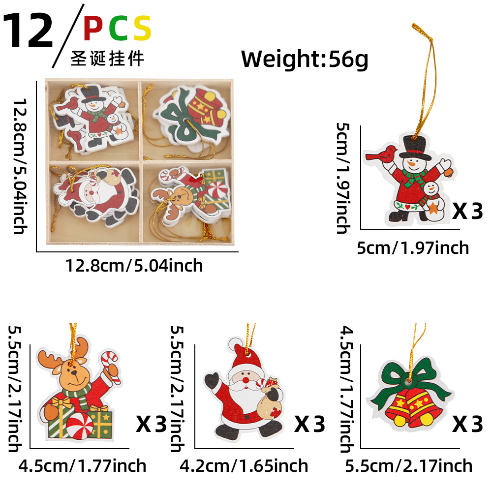 Santa Claus Bell (12 PCs/box)