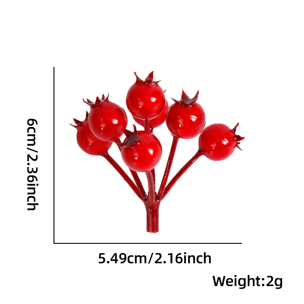 Red simulation pomegranate fruit