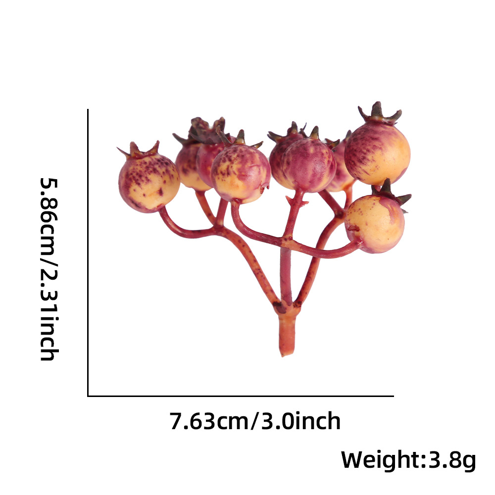 Brown simulation pomegranate fruit