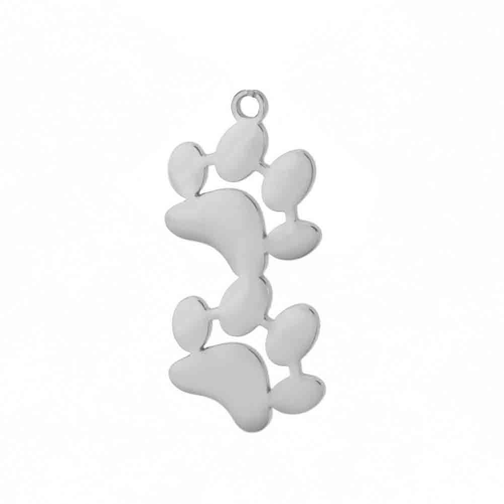 Steel color two pendants