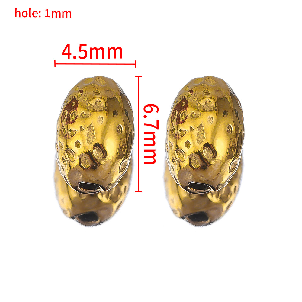 6:4.5×6.7mm golden - oval