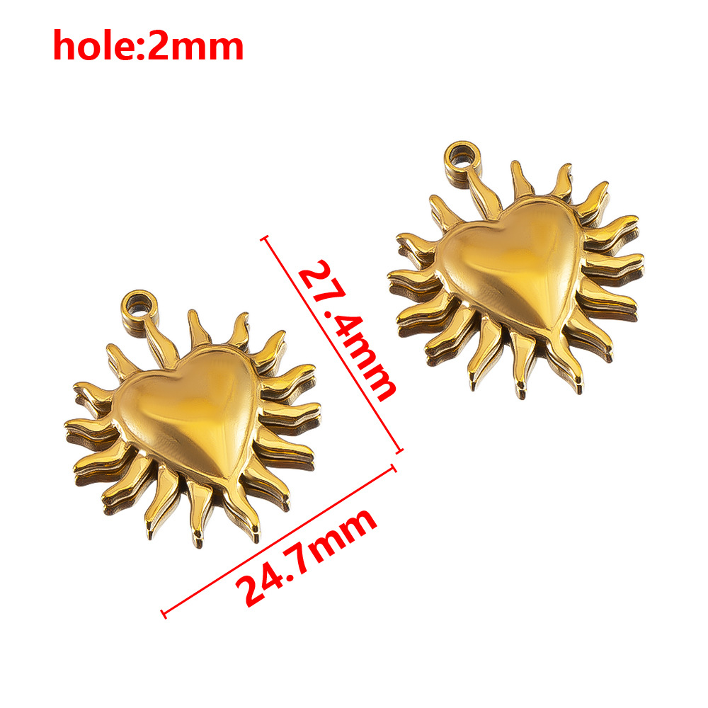 2:The small heart with smooth antennae is 24.7*27.4mm