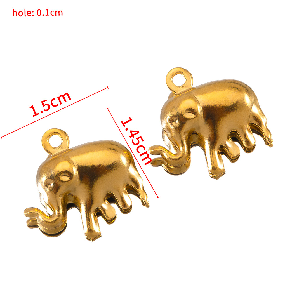 4:1.5×1.45cm single-hole elephant