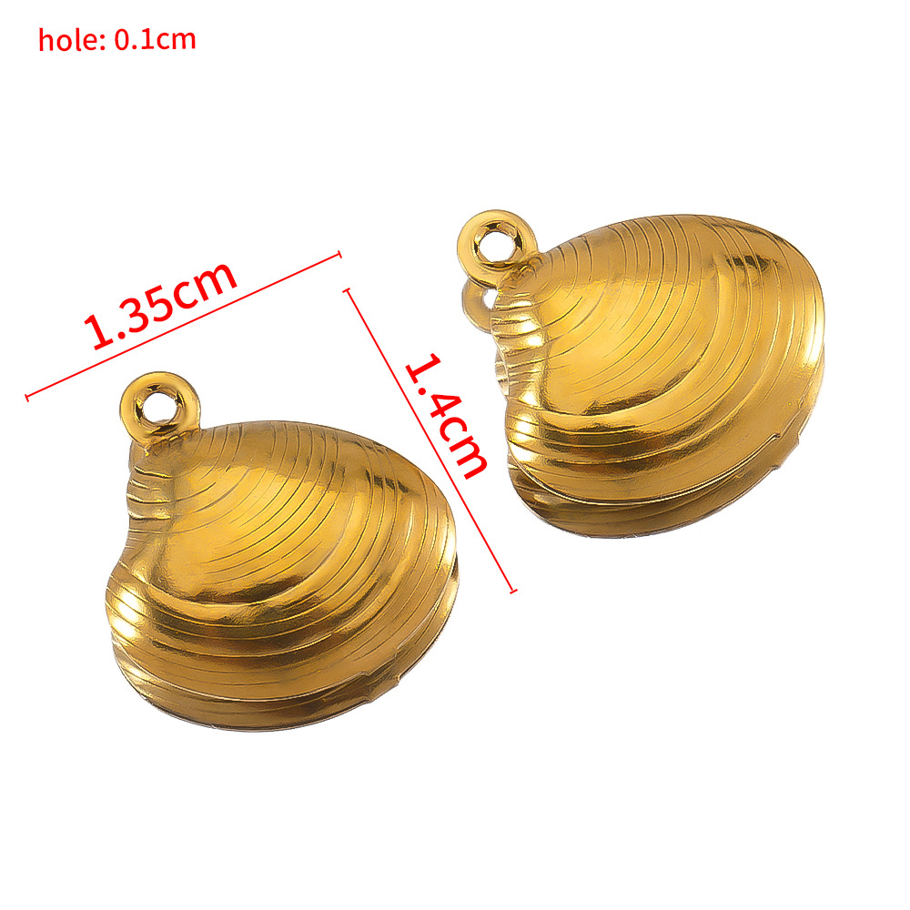 5:1.35×1.4cm single-hole scallop