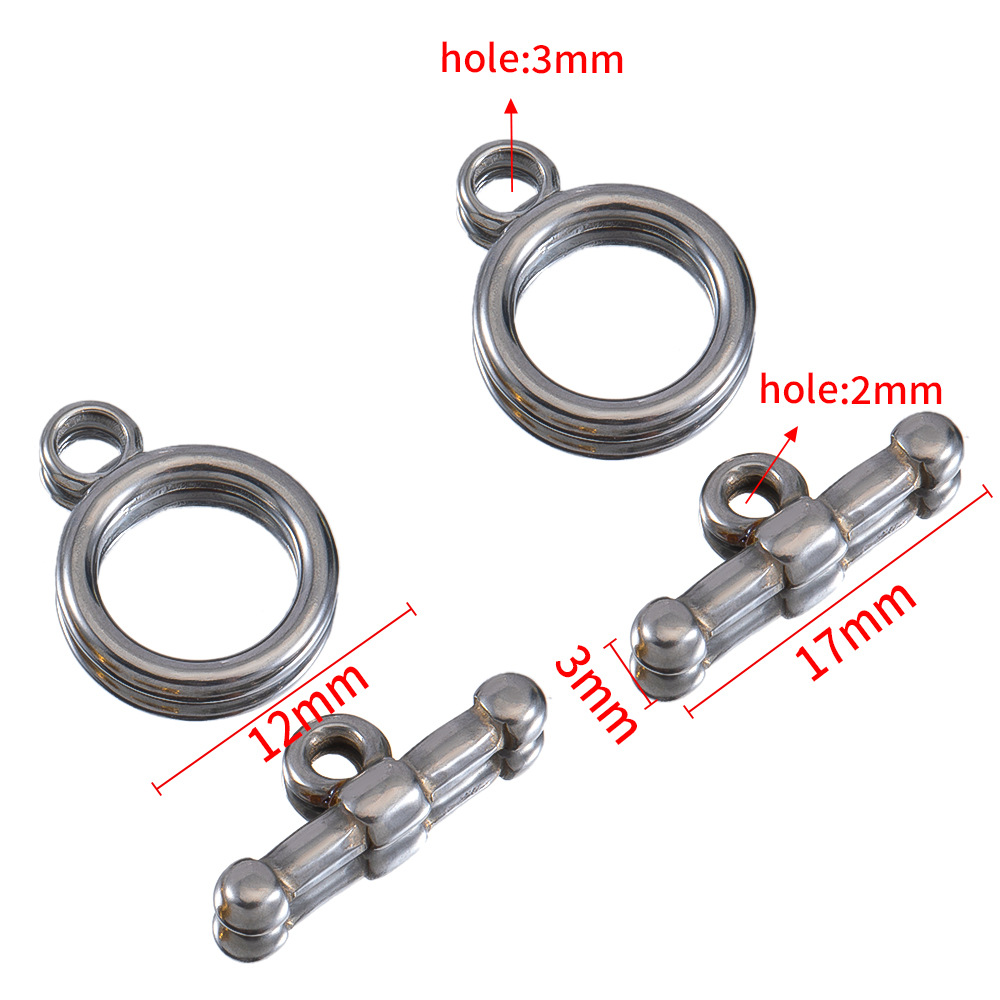 Diameter 12 sticks 3×17mm-steel color-3 sets