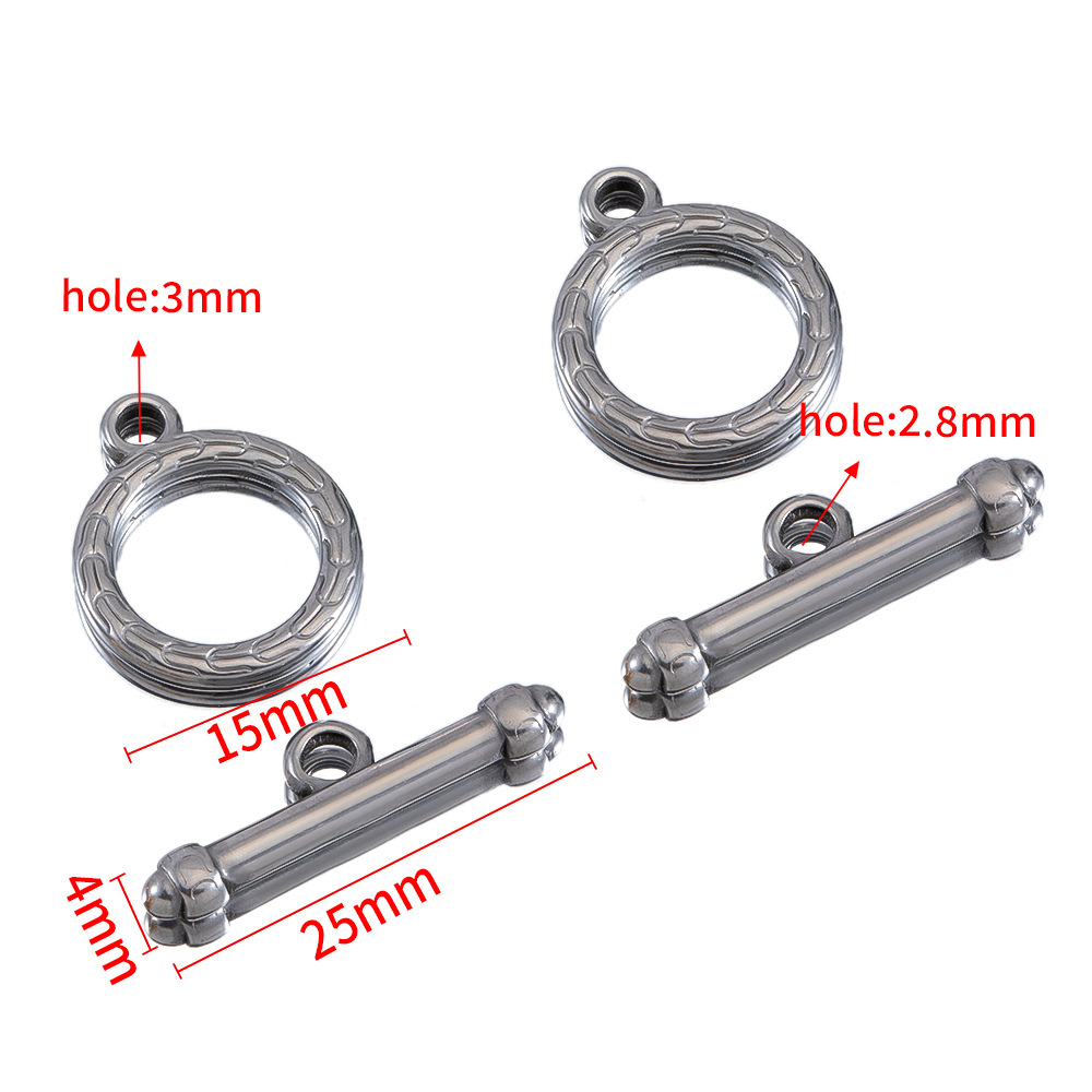 Diameter 15 rods 4×25mm-steel color-3 sets
