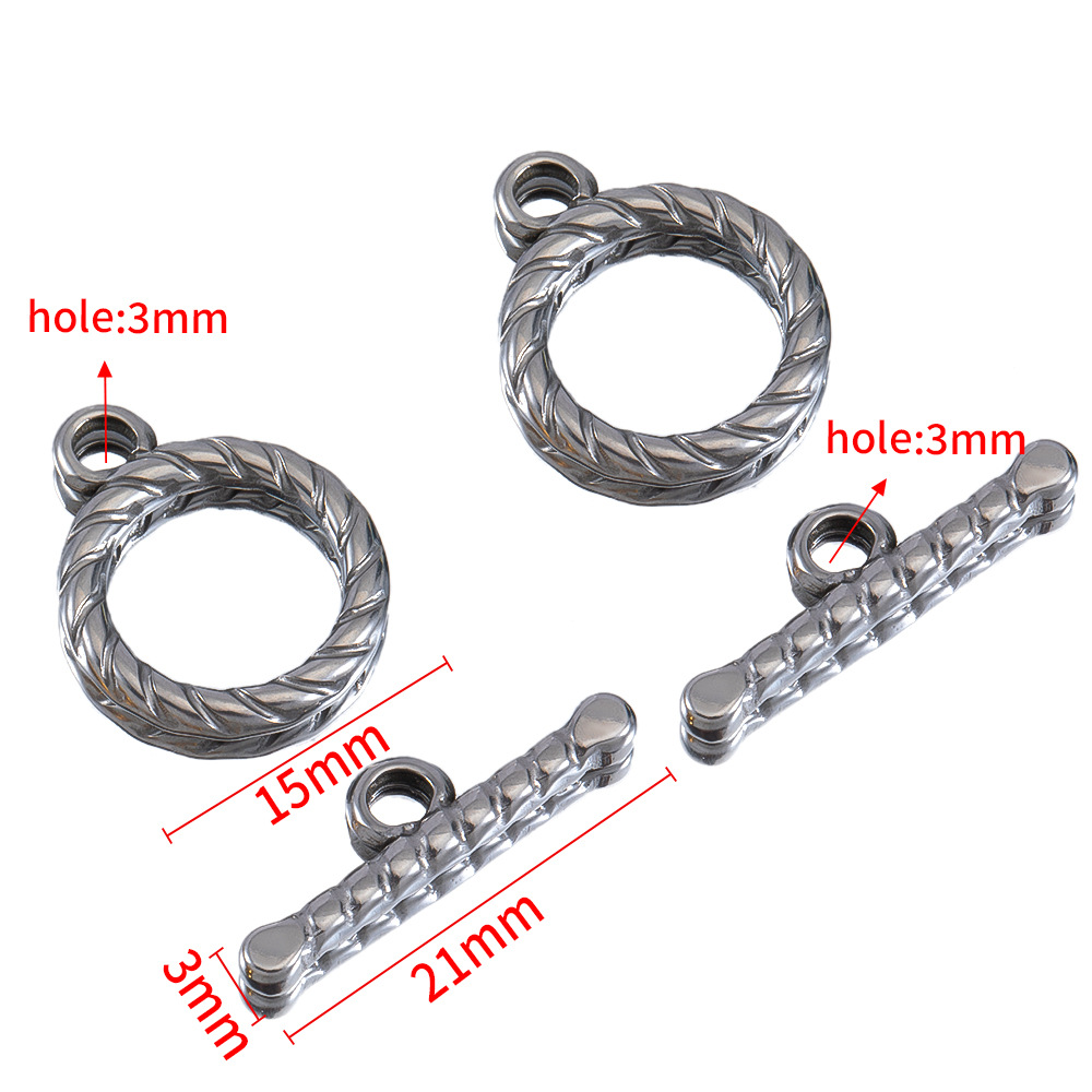 8:Diameter 15 rods 3×21mm-steel color-3 sets