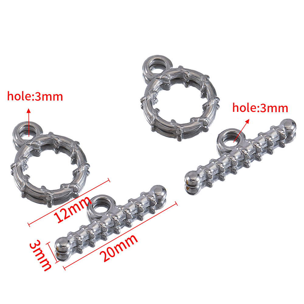 10:Diameter 12 sticks 3×20mm-steel color-3 sets