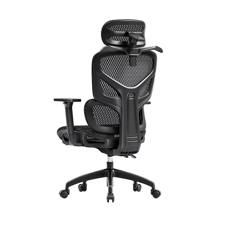 Black frame, black thread   headrest   4d armrest