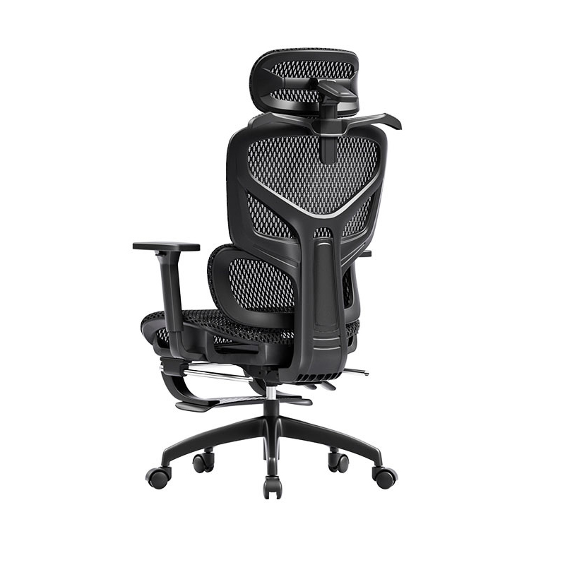 Black frame, black thread space   headrest   footrest   4d armrests