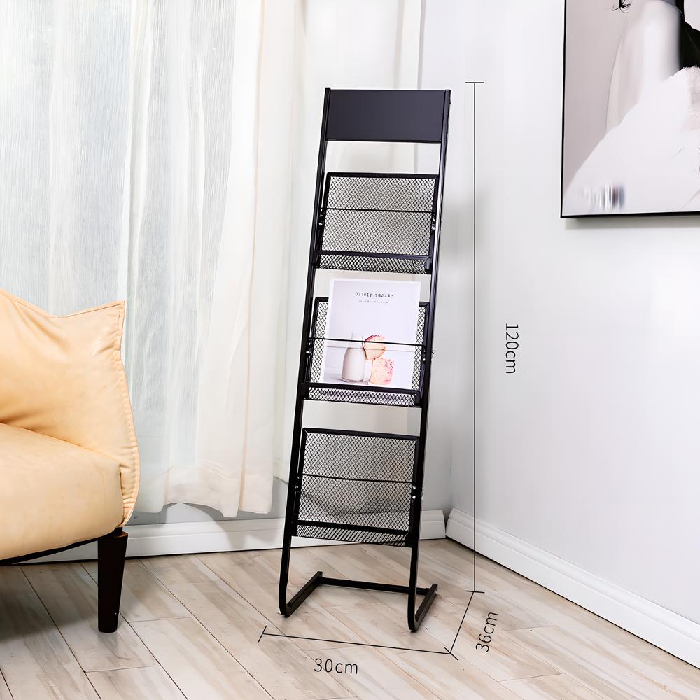 Width 30 three layers black flat