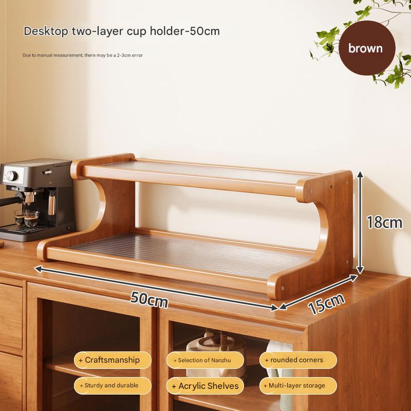 Changhong desktop storage rack 2 layers 50cm