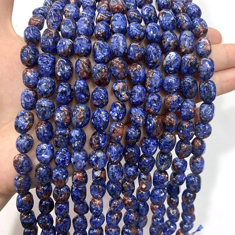 20:Irregular rectangular columns mixed with blue