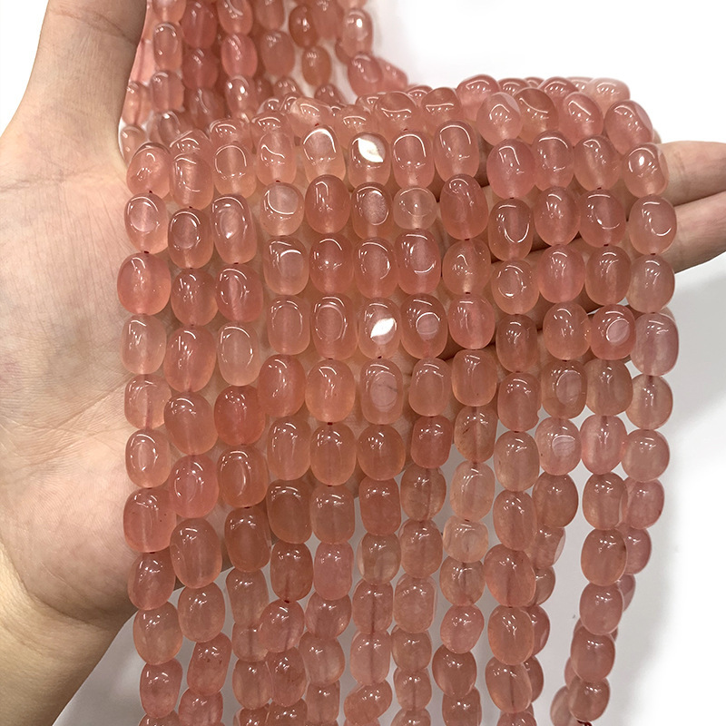 26:Irregular rectangular column watermelon red