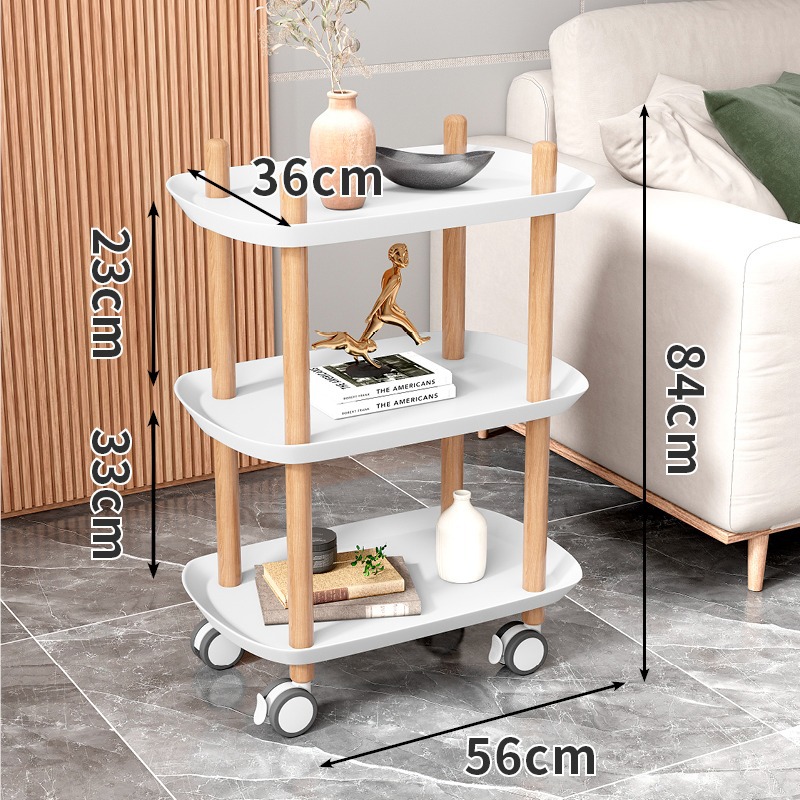 [Disc Beech] white three-layer silent pulley