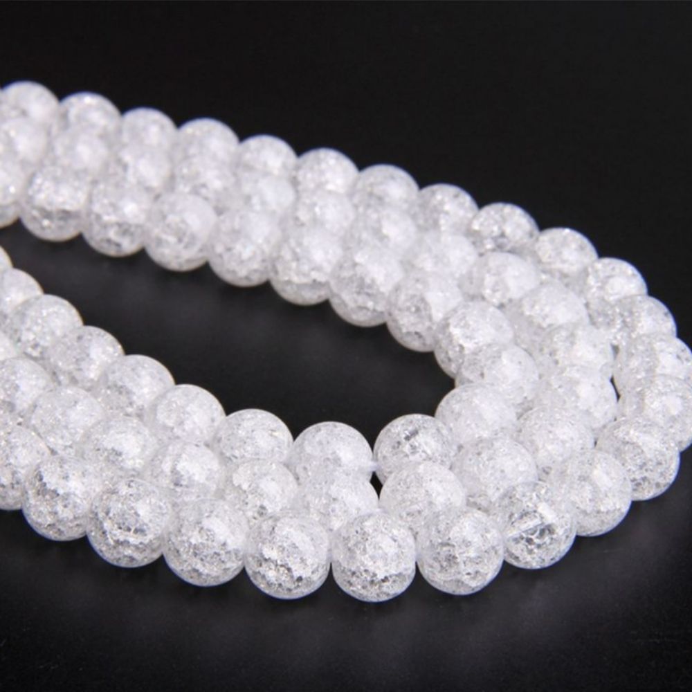 White explosive crystal 10mm (about 38 pieces)