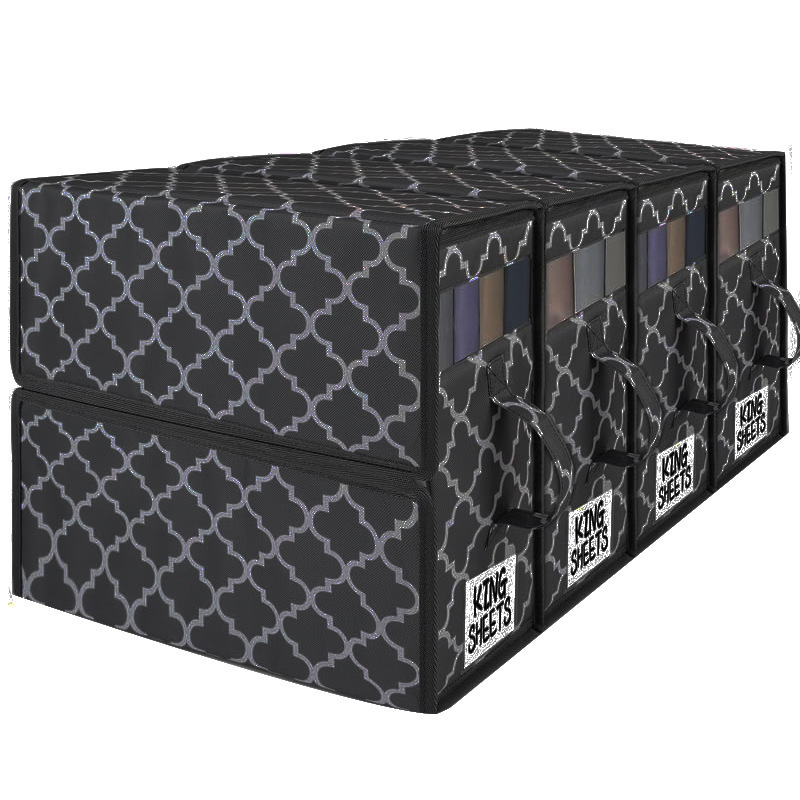 Black Lantern Pattern Storage Box