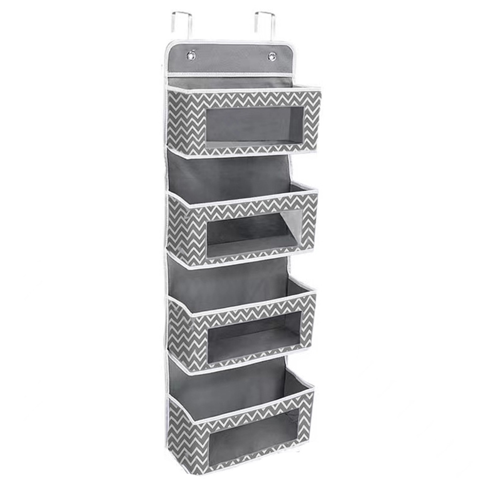 Wave pattern Four-grid hanging bag