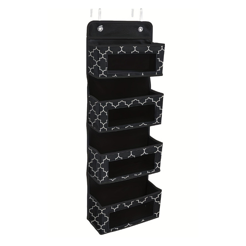 Large lantern flower 4-grid hanging bag