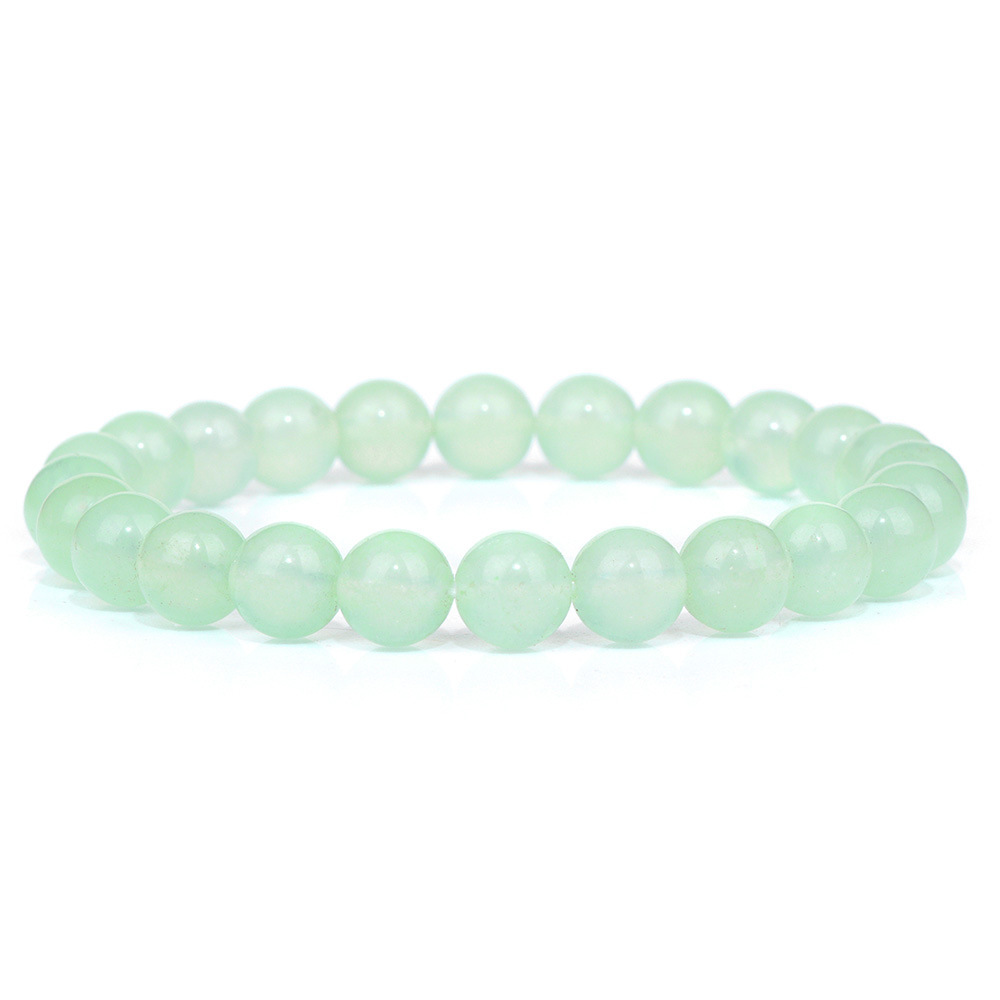 Light green chalcedony 19cm