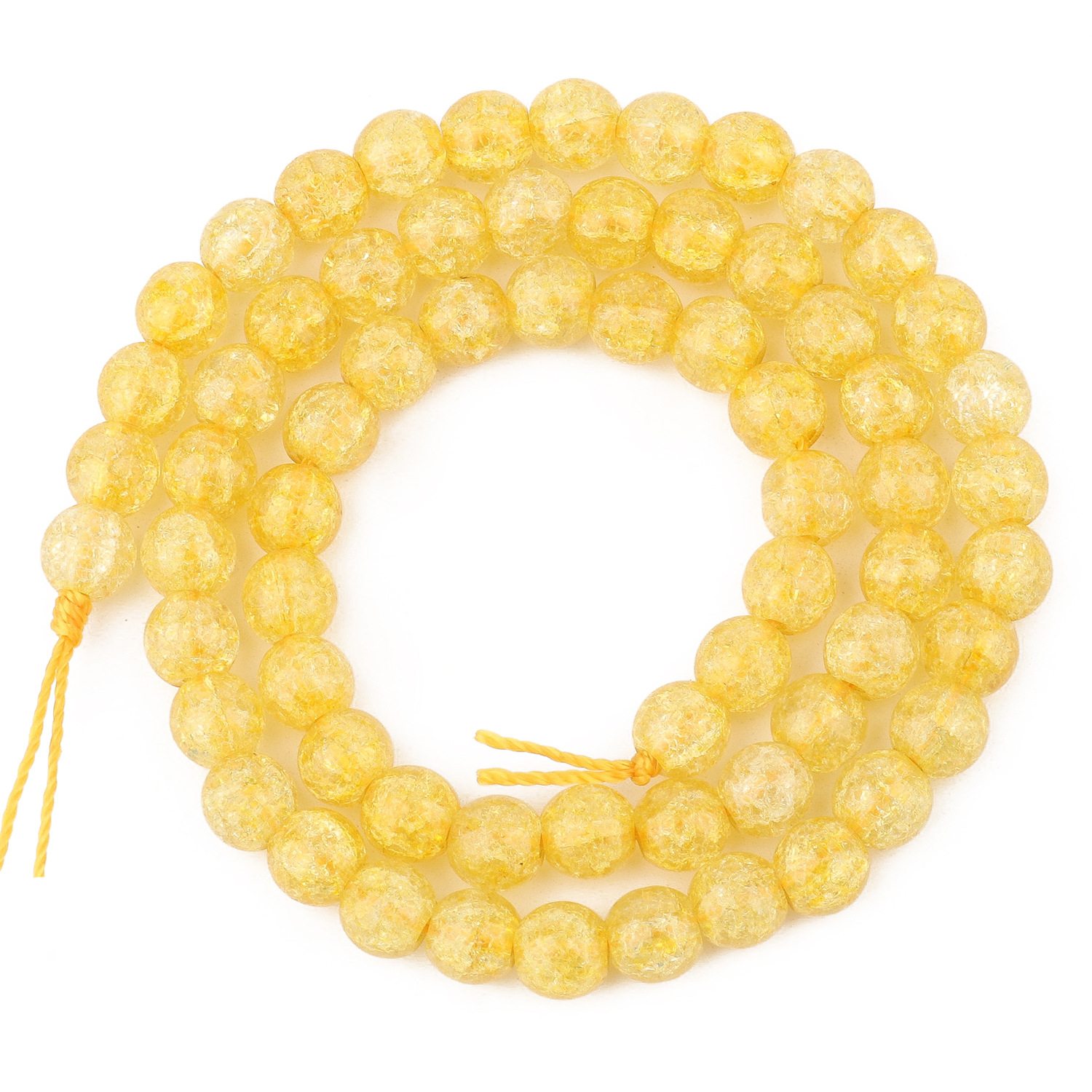 Yellow 8mm (about 46PCs)