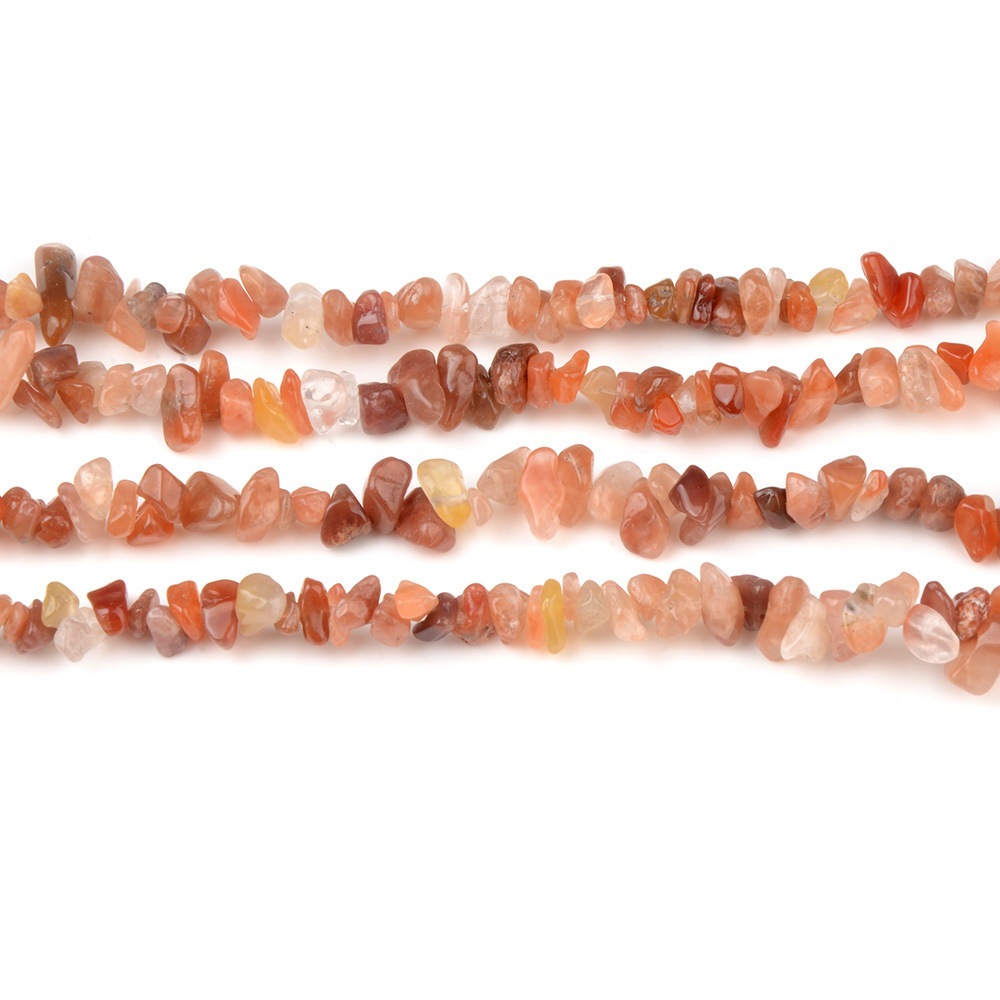 Red agate 5-8mm, about 85cm long