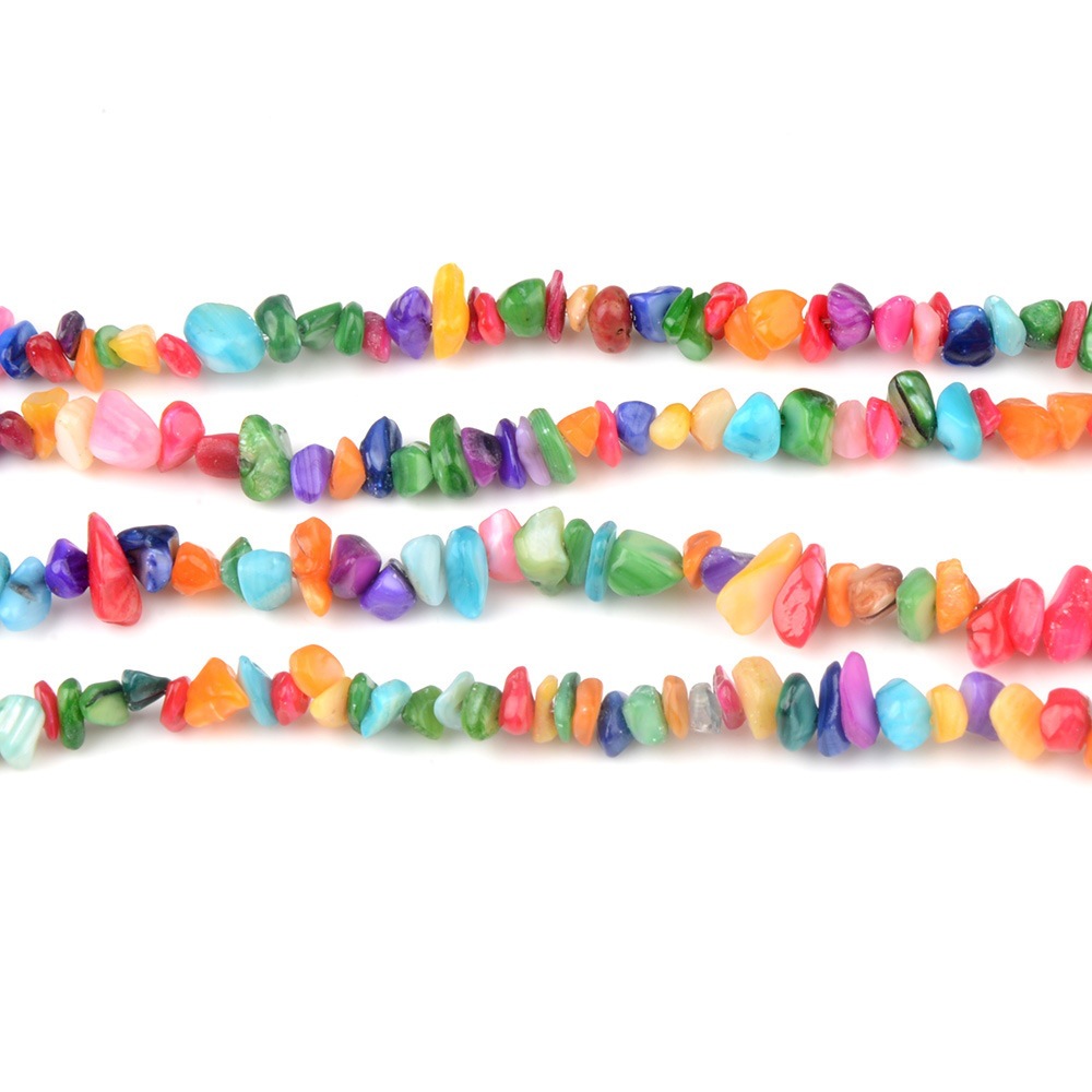 Colorful shell 5-8mm, about 85cm long
