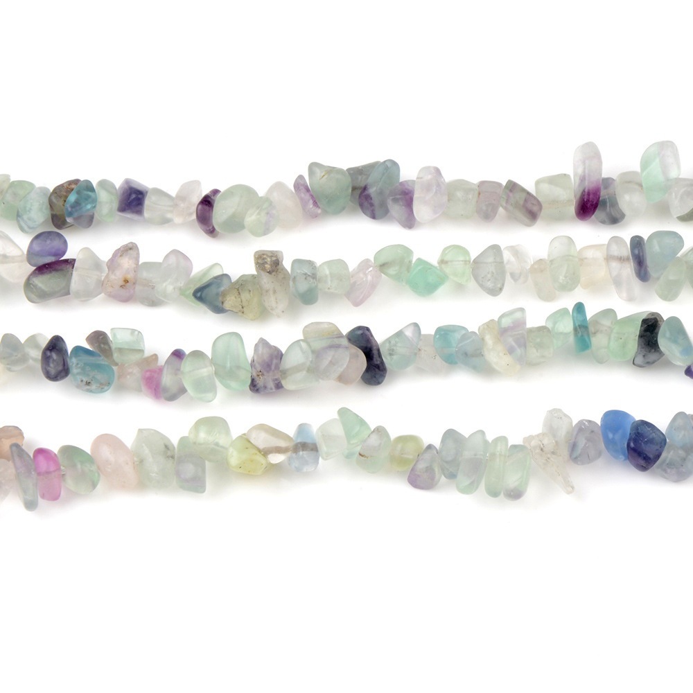 Fluorite 5-8mm, about 85cm long