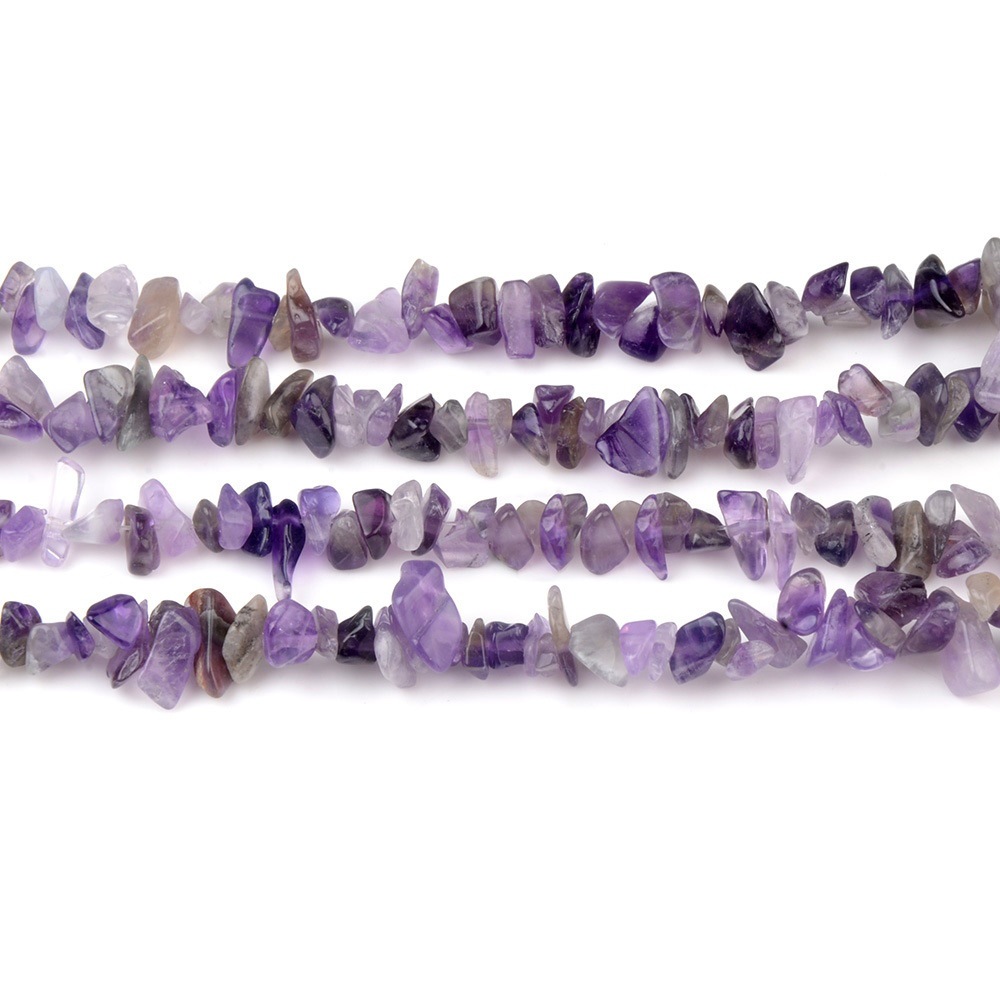 Amethyst 5-8mm, about 85cm long