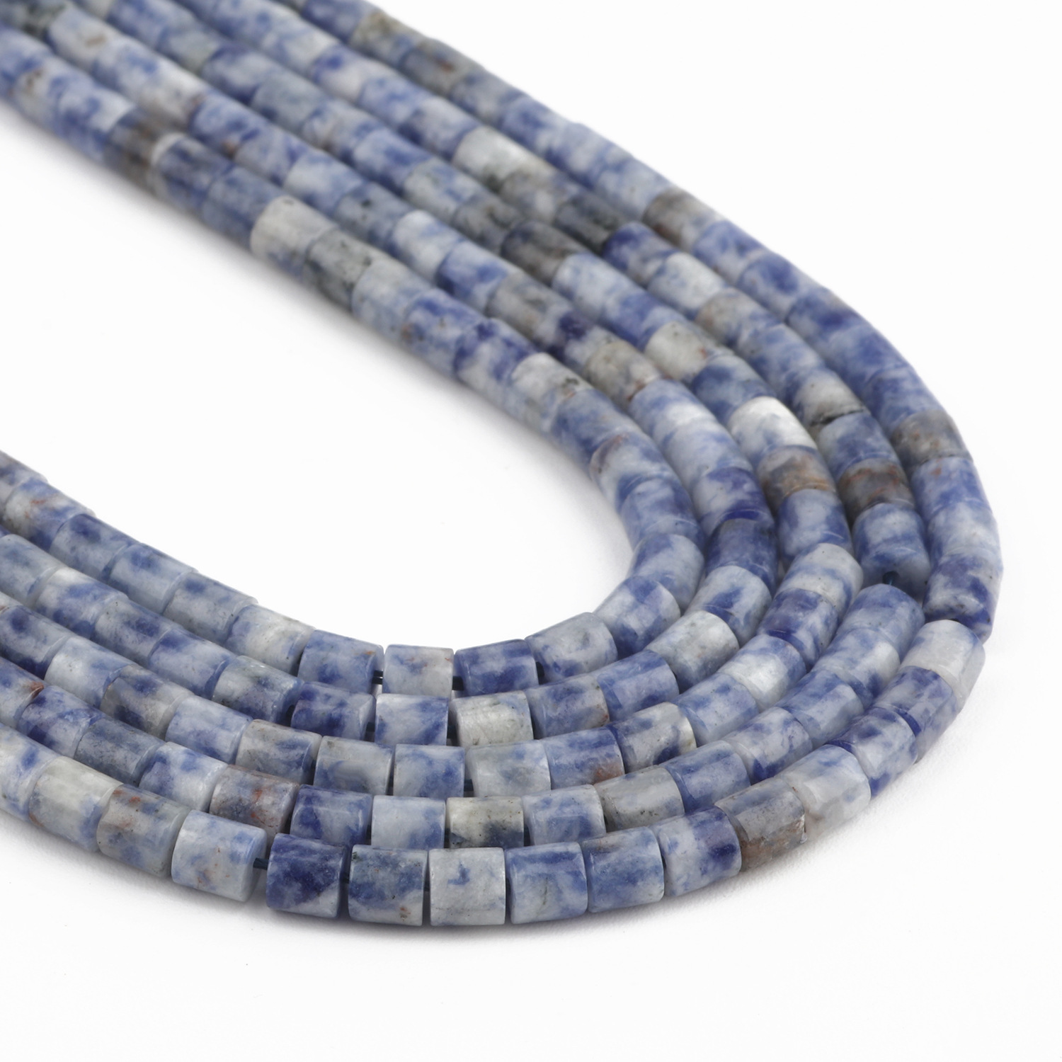 Blue Dot 4x4mm (about 90pcs)